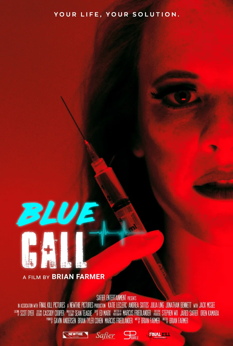 Blue Call key art poster